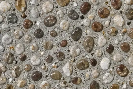 Ayers Rock 75 exposed aggregate top-down sample