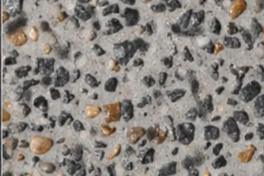 Eumundi 90 exposed aggregate top-down sample