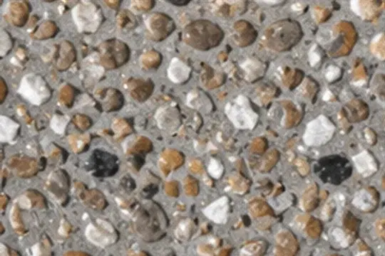 Nightsky 75 exposed aggregate top-down sample