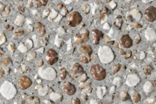 Sandstorm 75 exposed aggregate top-down sample