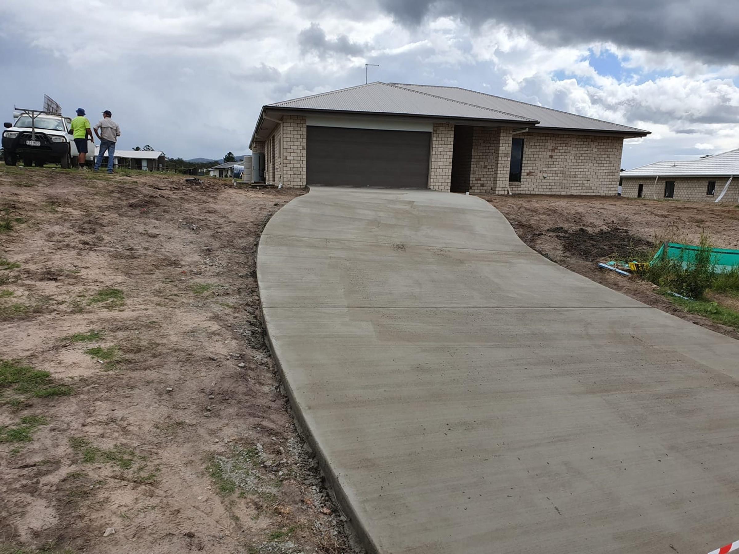 Rural driveway